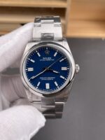 Rolex Oyster Perpetual 41mm — Cal. 3230 Movement, Blue Dial, 904L Steel, Top-Tier 1:1 Replica - Image 2