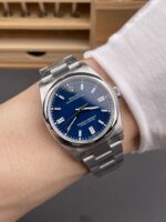 Rolex Oyster Perpetual 41mm — Cal. 3230 Movement, Blue Dial, 904L Steel, Top-Tier 1:1 Replica - Image 11