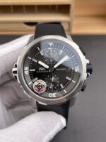 IWC Super Clone Aquatimer Chronograph IW376804 Swiss Replica Black Dial - Image 2