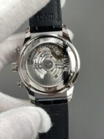 IWC Portuguese Chronograph Swiss Replica Watch in Steel Case White Dial – 1:1 Mirror Replica Edition - Image 5