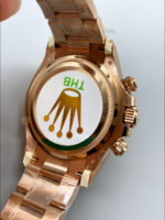 Rolex Daytona 116505 Rose Gold Original Cal.4131 Movement – 1:1 Mirror 904L Steel Watch - Image 6