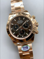 Rolex Daytona 116505 Rose Gold Original Cal.4131 Movement – 1:1 Mirror 904L Steel Watch - Image 3