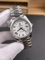 Rolex Day Date Super Clone White Dial 40MM 147 Grams Swiss Replica watch - Image 4