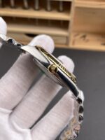 Rolex Datejust M126333 41MM ETA3235 72 Hours Power Black Dial Oyster 1:1 Mirror Replica Yellow Gold 904L Steel - Image 7
