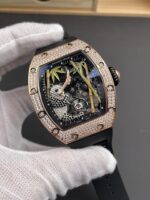 Richard Mille RM26-01 Tourbillon “Panda” Rose Gold Watch (Swiss Movement) - Image 4