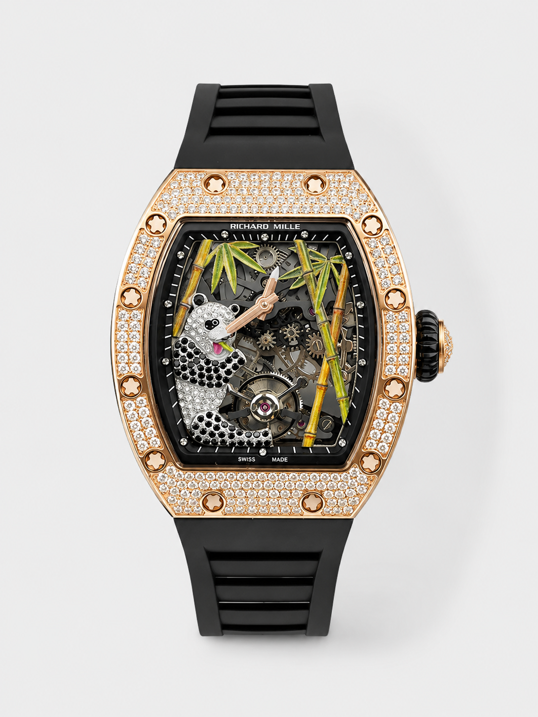 GW-EB983A5E product image Richard Mille RM26-01 Tourbillon “Panda” Rose Gold Watch (Swiss Movement) - Image 1