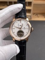 Vacheron Constantin Traditionelle 14-Day Tourbillon White Dial Rose Gold 1:1 Mirror Replica Watch - Image 2