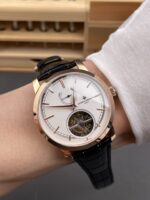 Vacheron Constantin Traditionelle 14-Day Tourbillon White Dial Rose Gold 1:1 Mirror Replica Watch - Image 10