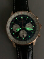 Breitling Navitimer B01 Chronograph 43 (Black Dial) — 18K Rose Gold Case, Top-Tier Swiss 1:1 Replica - Image 10