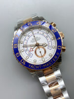 Rolex Yachtmaster II Stainles Steel Ref.116681 1:1 Two Tone Mirror Replica Watch - Image 4