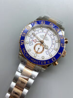 Rolex Yachtmaster II Stainles Steel Ref.116681 1:1 Two Tone Mirror Replica Watch - Image 3