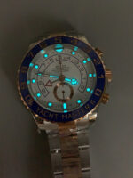 Rolex Yachtmaster II Stainles Steel Ref.116681 1:1 Two Tone Mirror Replica Watch - Image 10