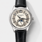 Patek Philippe 5205-001 Complications MoonPhase 1:1 Mirror Swiss Replica Watch Steel Grey Dial