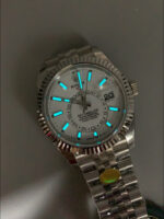 Rolex Sky-Dweller REF# M326934 White Dial Watch in 904L Steel Case 1:1 Mirror Replica - Image 11
