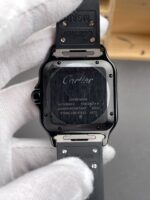 Santos De Cartier DLC Coated Casing 1:1 Mirror Swiss Replica Watch 40MM - Image 5