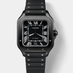 Santos De Cartier DLC Coated Casing 1:1 Mirror Swiss Replica Watch 40MM