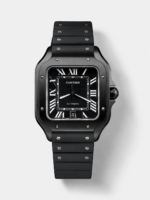 Santos De Cartier DLC Coated Casing 1:1 Mirror Swiss Replica Watch 40MM