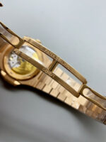 Patek Philippe Nautilus 5723 Rose Gold Dial Super Clone Watch - Image 10