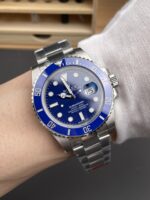 Rolex Submariner Super Clone 40MM White Gold Plating 116619LB – Replica 1:1 Mirror Watch - Image 10