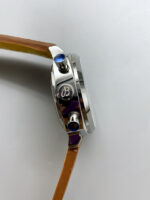 Breitling Top Time Super Clone Chronograph Brown Leather Strap Watch - Image 6