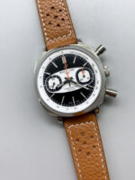 Breitling Top Time Super Clone Chronograph Brown Leather Strap Watch - Image 4