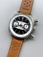 Breitling Top Time Super Clone Chronograph Brown Leather Strap Watch - Image 3