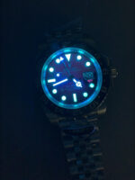 Rolex GMT Masters II Super Clone 126716 “Blaken” 904L Steel Blue Dial Watch - Image 12