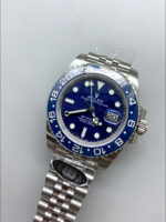 Rolex GMT Masters II Super Clone 126716 “Blaken” 904L Steel Blue Dial Watch - Image 3