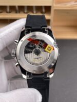 Longines Conquest Chronograph: Yellow dial, stainless steel case, automatic movement. - Image 5