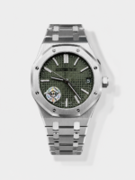Audemars Piguet Royal Oak 15510ST 41MM Green Dial Super Clone Replica Watch