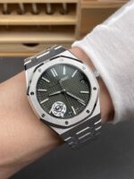 Audemars Piguet Royal Oak 15510ST 41MM Green Dial Super Clone Replica Watch - Image 10