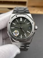 Audemars Piguet Royal Oak 15510ST 41MM Green Dial Super Clone Replica Watch - Image 2