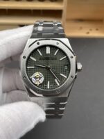 Audemars Piguet Royal Oak 15510ST 41MM Green Dial Super Clone Replica Watch - Image 4