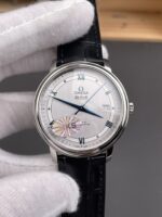 Omega De Ville Co-Axial Chronometer 36.8MM Swiss Replica Watch in  Grey Dial - Image 3