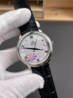 Omega De Ville Co-Axial Chronometer 36.8MM Swiss Replica Watch in  Grey Dial - Image 2