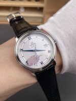 Omega De Ville Co-Axial Chronometer 36.8MM Swiss Replica Watch in  Grey Dial - Image 10