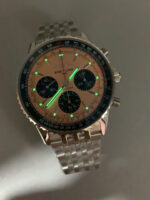 Breitling Navitimer B01 Chronograph 43 Copper Dial – 904L Steel Casing 1:1 Mirror Swiss Replica - Image 10