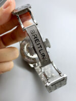 Breitling Navitimer B01 Chronograph 43 Copper Dial – 904L Steel Casing 1:1 Mirror Swiss Replica - Image 8