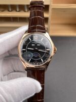 Vacheron Constantin Fiftysix Edition Rose Gold Watch 904L Steel 1:1 Mriror Replica Black Dial - Image 2