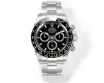 Rolex Cosmograph Daytona 126500LN Black Dial Original Cal.4131 Movement – Ultimate 904L Steel Watch
