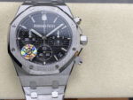 Audemars Piguet Super Clone Royal Oak Chronograph 26240 – 904L Steel in Black - Image 2